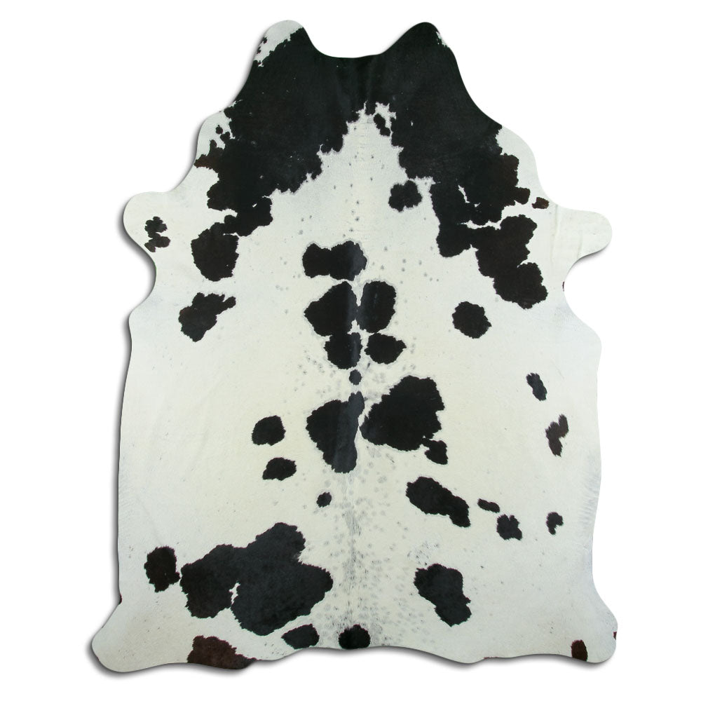 Black & White Cowhide Rug XXL