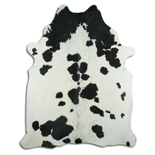 Black & White Cowhide Rug XXL
