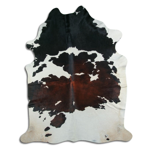 Tricolor Cowhide Rug XXL