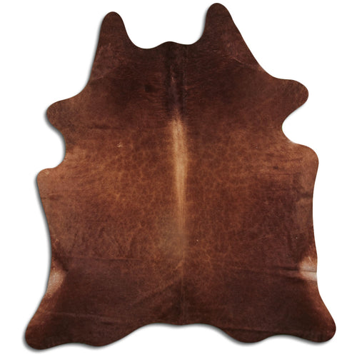 Brown Cowhide Rug XL