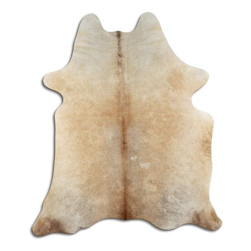 Brown Cowhide Rug L