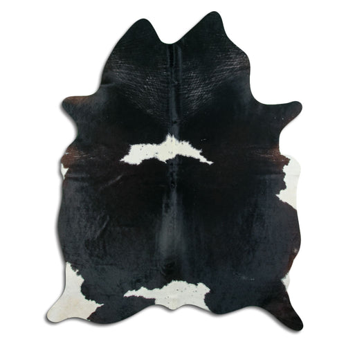 Black & White Cowhide Rug XXL