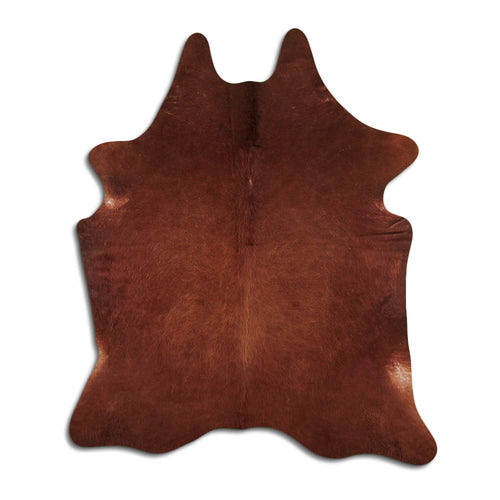 Brown Cowhide Rug XXL