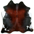 Brown Cowhide Rug L