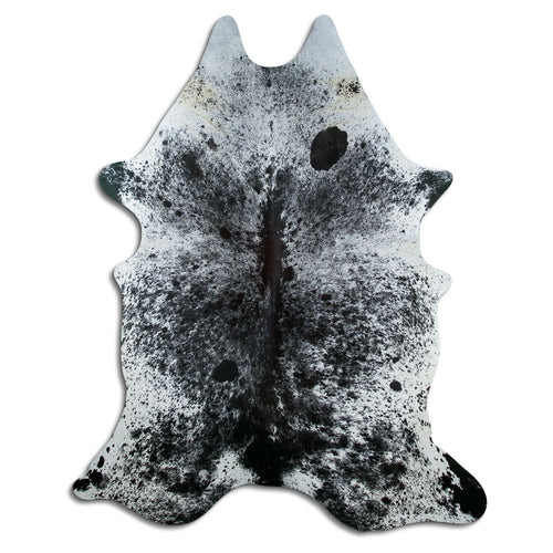 Salt & Pepper Cowhide Rug XXL