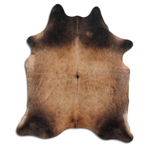 Brown Cowhide Rug XL