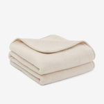 Camel Hair & Merino Wool Blanket “Caramel” | 1-Ply