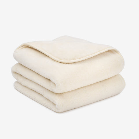 Cashmere & Merino Wool Blanket “Cashmere” | 2-Ply