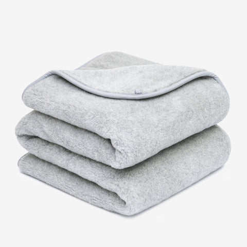 Merino Wool Blanket “Meringue” | 2-Ply