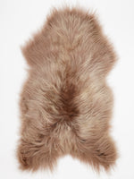 Icelandic sheepskin 'Mokka Brisa' Dyed