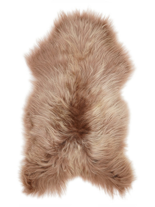 Icelandic sheepskin 'Mokka Brisa' Dyed