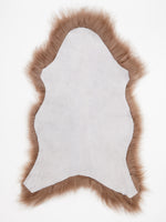 Icelandic sheepskin 'Mokka Brisa' Dyed