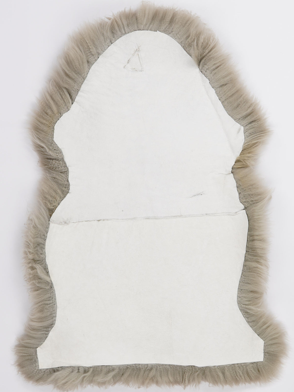 Dyed Stitched Sheepskin Rug | Taupe