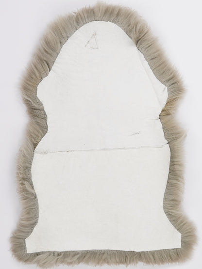 Dyed Stitched Sheepskin Rug | Taupe
