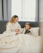 Cashmere & Merino Wool Blanket “Cashmere” | 2-Ply