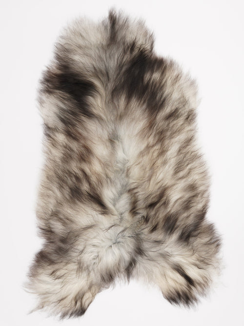 Icelandic Grey Sheepskin Rug XL