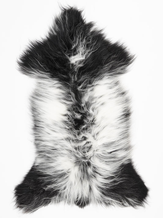 British Multicolour Sheepskin Rug L