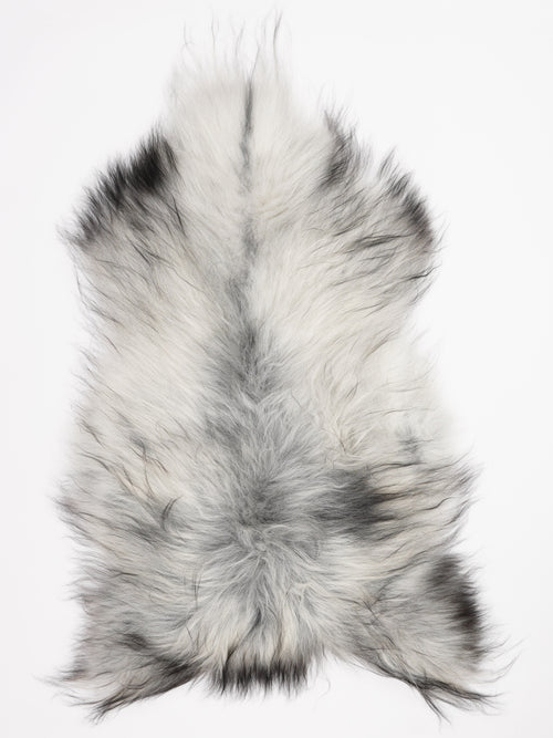 Icelandic Grey Sheepskin Rug XL