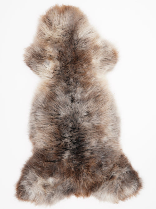 British Multicolour Sheepskin Rug XXL