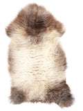 British Multicolour Sheepskin Rug XL