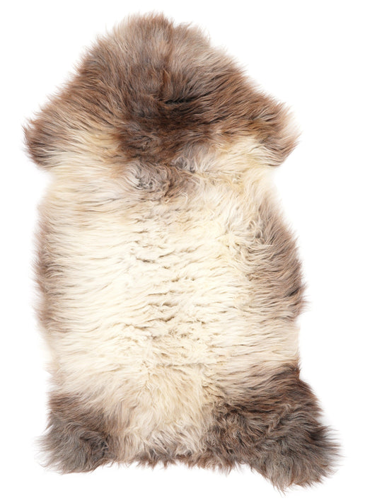 British Multicolour Sheepskin Rug XL
