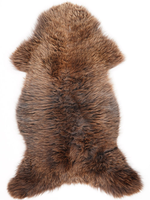 Brown Sheepskin Rug XL