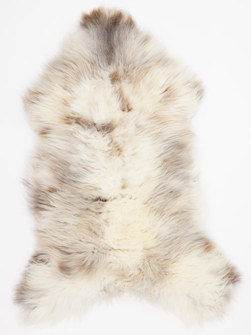British Multicolour Sheepskin Rug XL