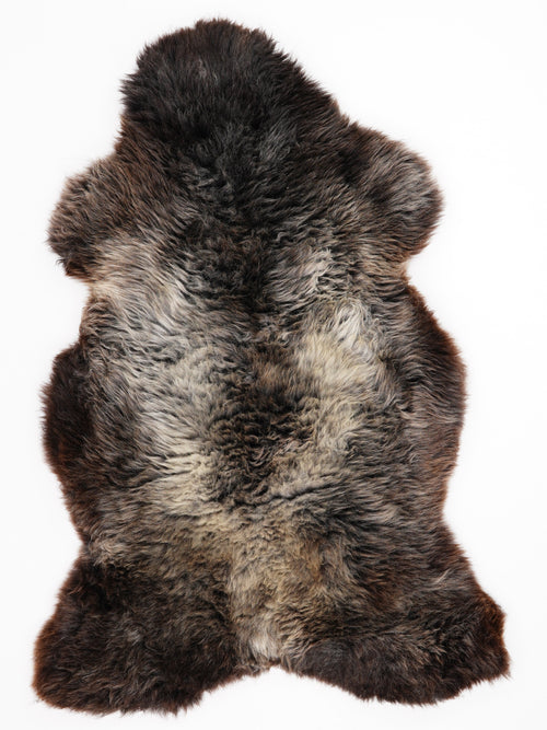 British Multicolour Sheepskin Rug XXL