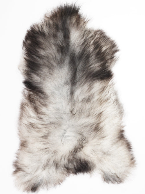 Icelandic Grey Sheepskin Rug XL