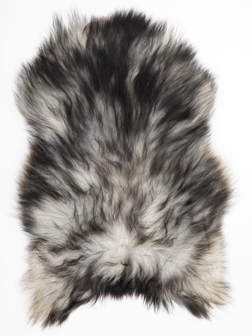 Icelandic Grey Sheepskin Rug L