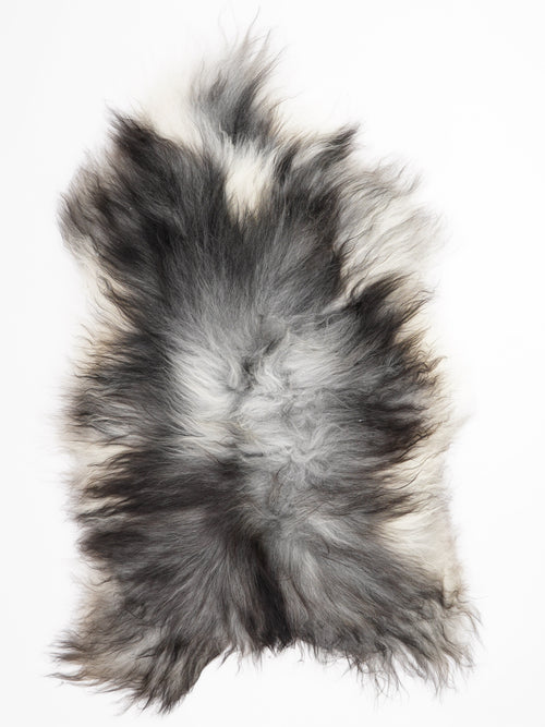 Icelandic Grey Sheepskin Rug XL