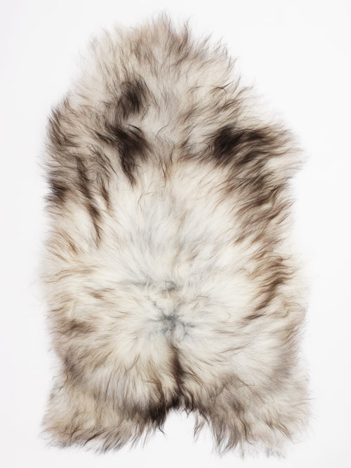 Icelandic Grey Sheepskin Rug XL