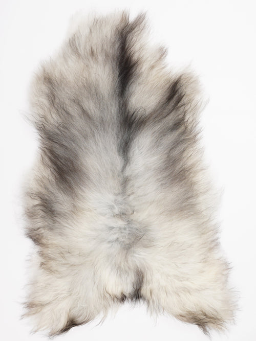 Icelandic Grey Sheepskin Rug XL