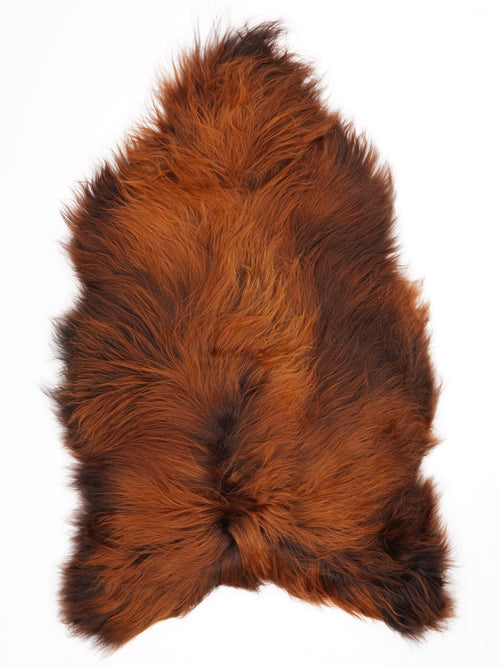 Icelandic Rusty Sheepskin Rug