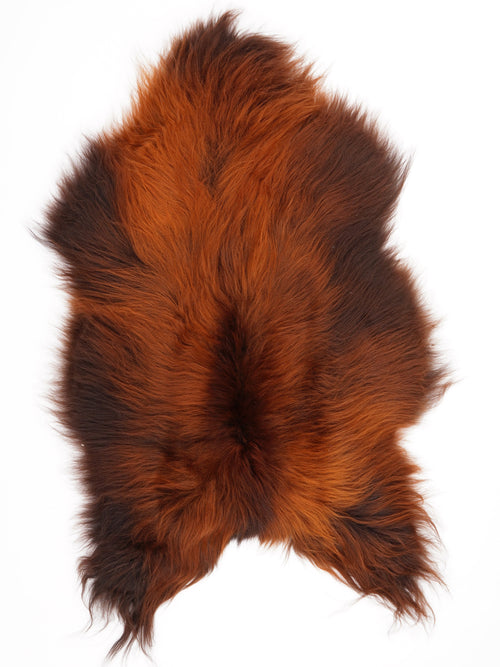 Icelandic Rusty Sheepskin Rug XL