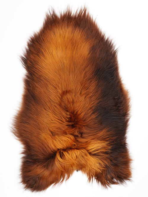 Icelandic Rusty Sheepskin Rug XXL