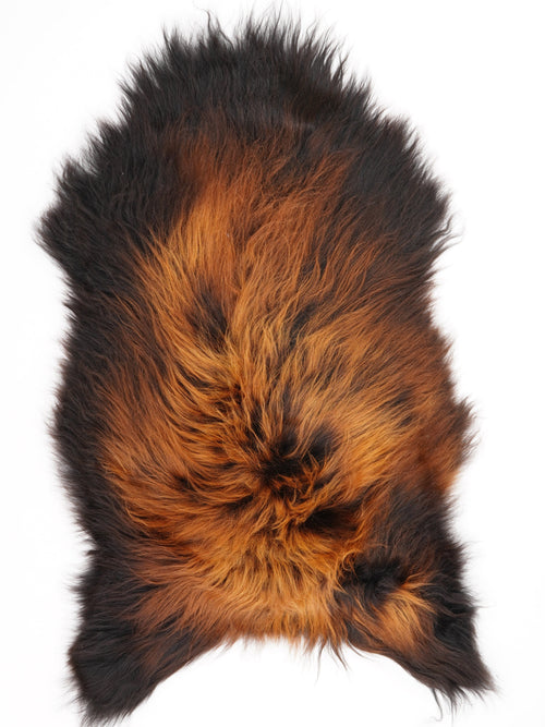 Icelandic Multicolour Sheepskin Rug L