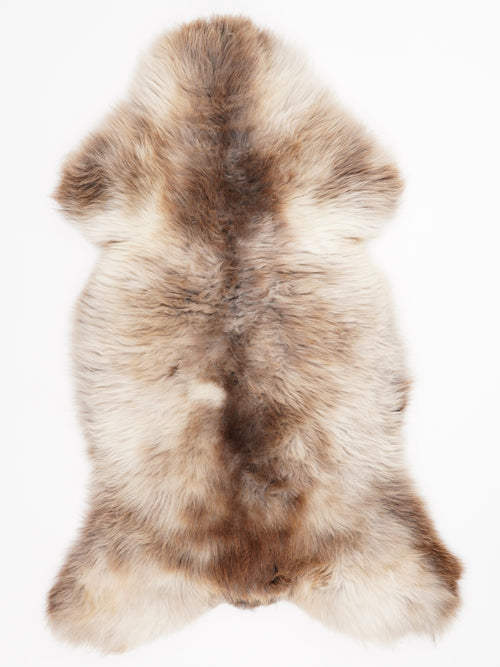 British Multicolour Sheepskin Rug XXL