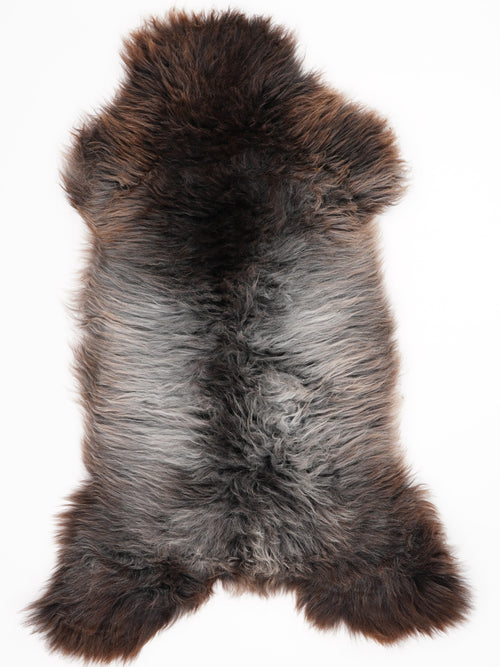 British Multicolour Sheepskin Rug XL