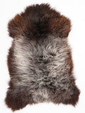 British Multicolour Sheepskin Rug L