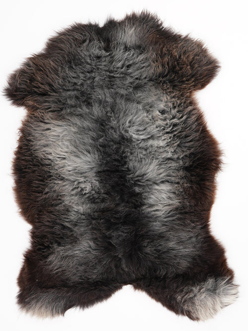 British Multicolour Sheepskin Rug M