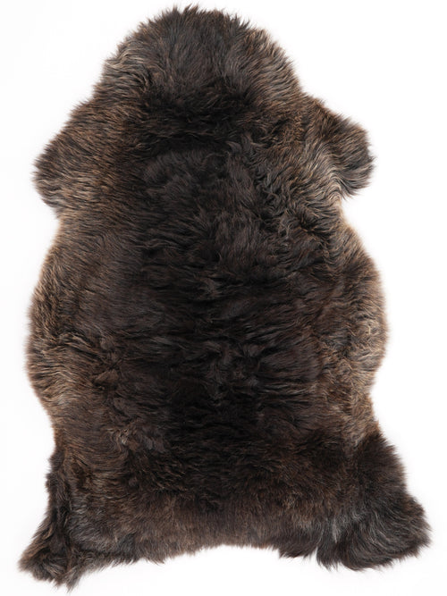 British Multicolour Sheepskin Rug XL