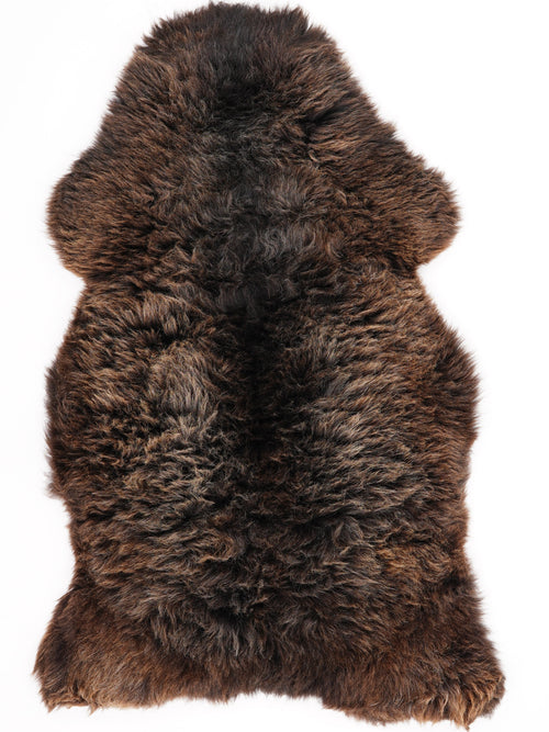British Multicolour Sheepskin Rug XL