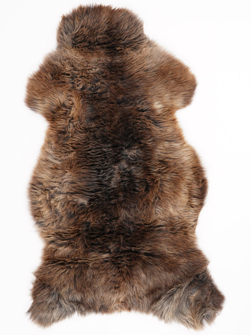 British Multicolour Sheepskin Rug L