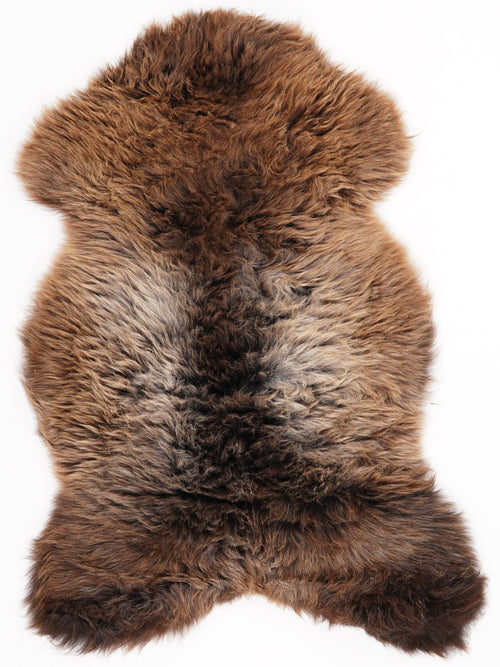 British Multicolour Sheepskin Rug M