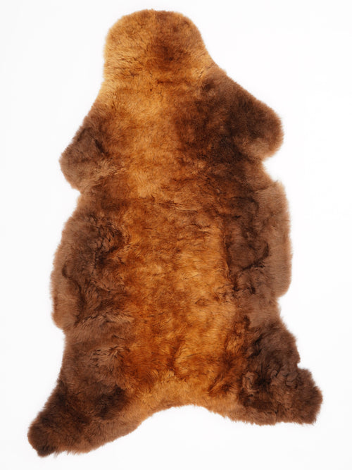 British Multicolour Sheepskin Rug XL
