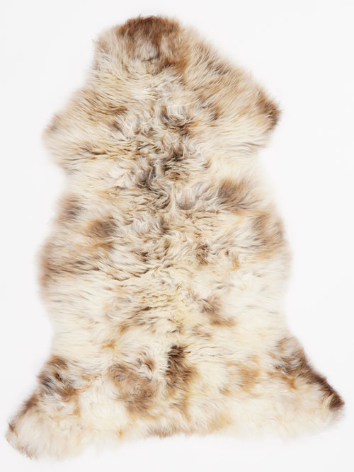 British Multicolour Sheepskin Rug M
