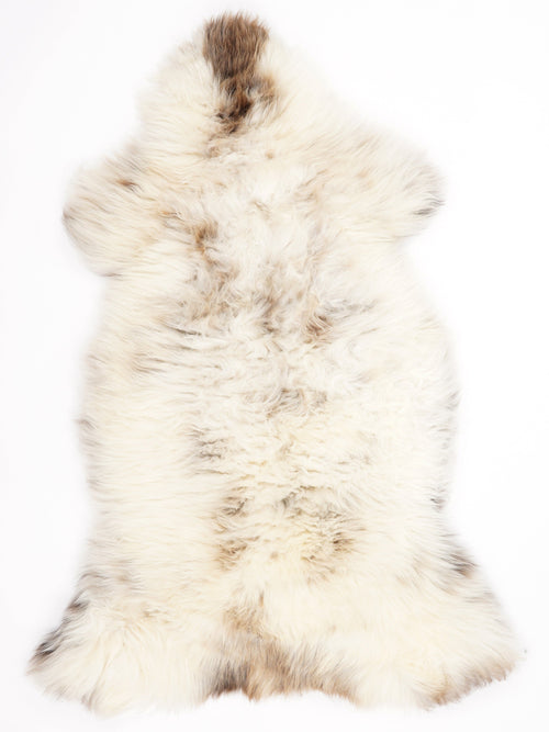 British Multicolour Sheepskin Rug L