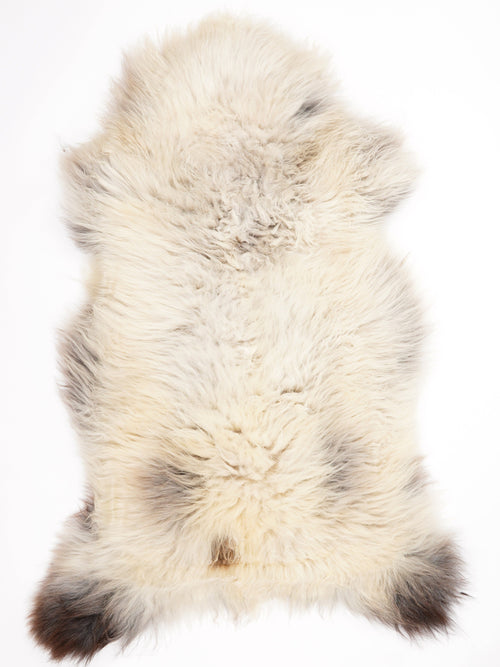 British Multicolour Sheepskin Rug XL