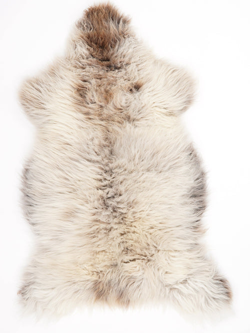 British Multicolour Sheepskin Rug XL